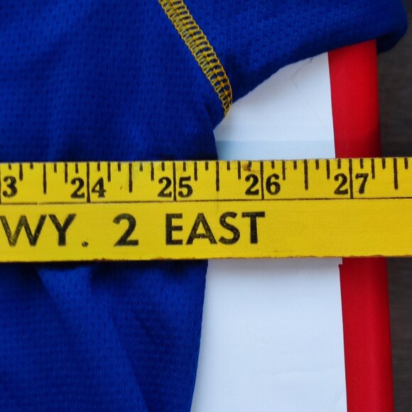 NHL Majestic St. Louis Blues hockey jersey blue men's size 2XL - Picture 8 of 9